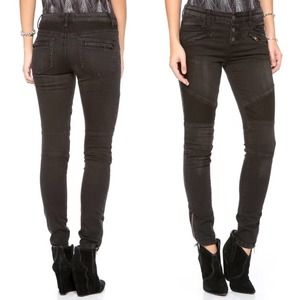 Free People Women's Skinny Jeans - Black